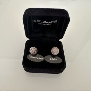 925 sterling silver earings original price $200